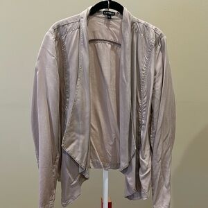 Express super soft sweater style blazer